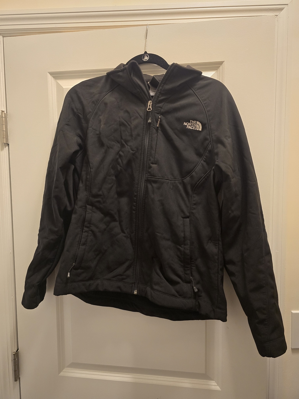 The North Face Black Hooded Softshell Jacket